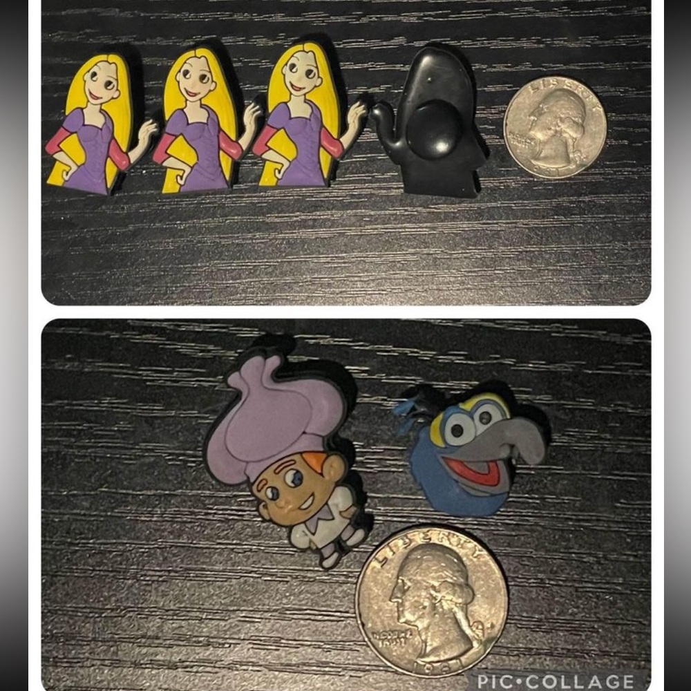 RESERVED FB Disney Princesses Shoe Croc Style Embellishments - Picture 8 of 9